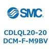 CDLQL20-20DCM-F-M9BV ロック付薄形シリンダ/複動・片ロッド(オートスイッチ付) CDLQL20 SMC 52052104