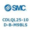 CDLQL25-10D-B-M9BLS ロック付薄形シリンダ/複動・片ロッド(オートスイッチ付) CDLQL25 SMC 52052235