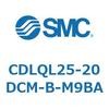 CDLQL25-20DCM-B-M9BA ロック付薄形シリンダ/複動・片ロッド(オートスイッチ付) CDLQL25 SMC 52052271