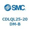 CDLQL25-20DM-B ロック付薄形シリンダ/複動・片ロッド(オートスイッチ付) CDLQL25 SMC 52052296