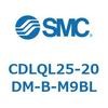 CDLQL25-20DM-B-M9BL ロック付薄形シリンダ/複動・片ロッド(オートスイッチ付) CDLQL25 SMC 52052314