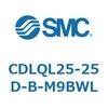 CDLQL25-25D-B-M9BWL ロック付薄形シリンダ/複動・片ロッド(オートスイッチ付) CDLQL25 SMC 52052323