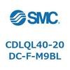 CDLQL40-20DC-F-M9BL ロック付薄形シリンダ/複動・片ロッド(オートスイッチ付) CDLQL40 SMC 52053565