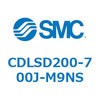 CDLSD200-700J-M9NS ロック付シリンダ/複動・片ロッド(オートスイッチ付) CDLSD200 SMC 52056216