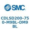 CDLSD200-750-M9BL-DM9BL ���b�N�t�V�����_/�����E�Ѓ��b�h(�I�[�g�X�C�b�`�t) CDLSD200 SMC 52056252