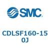 CDLSF160-150J ロック付シリンダ/複動・片ロッド(オートスイッチ付) CDLSF160 SMC 52058167