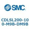 CDLSL200-100-M9B-DM9B ロック付シリンダ/複動・片ロッド(オートスイッチ付) CDLSL200 SMC 52061843