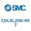 CDLSL200-997 ロック付シリンダ/複動・片ロッド(オートスイッチ付) CDLSL200 SMC 52061913