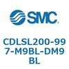 CDLSL200-997-M9BL-DM9BL ロック付シリンダ/複動・片ロッド(オートスイッチ付) CDLSL200 SMC 52061922