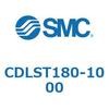 CDLST180-1000 ロック付シリンダ/複動・片ロッド(オートスイッチ付) CDLST180 SMC 52062701