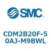 CDM2B20F-50AJ-M9BWL エアシリンダ/標準形:複動・片ロッド CDM2B20F SMC 52074845