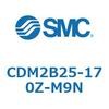 CDM2B25-170Z-M9N エアシリンダ/標準形：複動・片ロッド CDM2B25-170 SMC 52077855