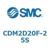 CDM2D20F-25S エアシリンダ/標準形:複動・片ロッド CDM2D20 SMC 52128352