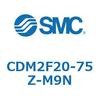 CDM2F20-75Z-M9N エアシリンダ/標準形：複動・片ロッド CDM2F20-75 SMC 52163745
