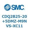 CDQ2B25-20+5DMZ-M9NVS-XC11 薄形シリンダ CDQ2B25-20 SMC 52284924