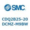 CDQ2B25-20DCMZ-M9BW 薄形シリンダ CDQ2B25-20 SMC 52285143