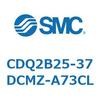 CDQ2B25-37DCMZ-A73CL 薄形シリンダ CDQ2B25-37 SMC 52291662