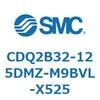 CDQ2B32-125DMZ-M9BVL-X525 薄形シリンダ CDQ2B32-12 SMC 52306231