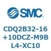 CDQ2B32-16+10DCZ-M9BL4-XC10 薄形シリンダ CDQ2B32-16 SMC 52310894