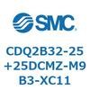 CDQ2B32-25+25DCMZ-M9B3-XC11 ���`�V�����_ CDQ2B32-25 SMC 52316625