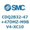 CDQ2B32-47+47DMZ-M9BV4-XC10 薄形シリンダ CDQ2B32-47 SMC 52331273