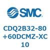 CDQ2B32-80+60DCMZ-XC10 ���`�V�����_ CDQ2B32-80 SMC 52342823