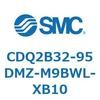 CDQ2B32-95DMZ-M9BWL-XB10 薄形シリンダ CDQ2B32-95 SMC 52344013