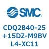 CDQ2B40-25+15DZ-M9BVL4-XC11 ���`�V�����_ CDQ2B40-25 SMC 52362877