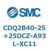CDQ2B40-25+25DCZ-A93L-XC11 ���`�V�����_ CDQ2B40-25 SMC 52363141