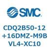CDQ2B50-12+16DMZ-M9BVL4-XC10 薄形シリンダ CDQ2B50-12 SMC 52395831