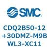 CDQ2B50-12+30DMZ-M9BWL3-XC11 薄形シリンダ CDQ2B50-12 SMC 52395874