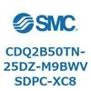 CDQ2B50TN-25DZ-M9BWVSDPC-XC8 薄形シリンダ CDQ2B50TN SMC 52427977