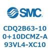 CDQ2B63-100+10DCMZ-A93VL4-XC10 薄形シリンダ CDQ2B63-100 SMC 52430944