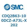 CDQ2B63-100DCZ-A73L-X202 薄形シリンダ CDQ2B63-100 SMC 52431443
