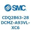 CDQ2B63-28DCMZ-A93VL-XC6 薄形シリンダ CDQ2B63-28 SMC 52441627