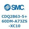 CDQ2B63-5+60DM-A73ZS-XC10 薄形シリンダ CDQ2B63-5 SMC 52449494