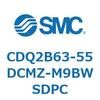 CDQ2B63-55DCMZ-M9BWSDPC 薄形シリンダ CDQ2B63-55 SMC 52453633