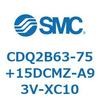 CDQ2B63-75+15DCMZ-A93V-XC10 ���`�V�����_ CDQ2B63-75 SMC 52455234