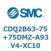 CDQ2B63-75+75DMZ-A93V4-XC10 ���`�V�����_ CDQ2B63-75 SMC 52455374
