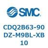 CDQ2B63-90DZ-M9BL-XB10 薄形シリンダ CDQ2B63-90 SMC 52458847