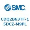 CDQ2B63TF-15DCZ-M9PL 薄形シリンダ CDQ2B63TF SMC 52459994