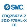 CDQ2B63V-25DZ-F7BAL-XC6 薄形シリンダ CDQ2B63V SMC 52460581