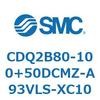 CDQ2B80-100+50DCMZ-A93VLS-XC10 ���`�V�����_ CDQ2B80-100 SMC 52462094