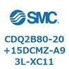 CDQ2B80-20+15DCMZ-A93L-XC11 ���`�V�����_ CDQ2B80-20 SMC 52466267