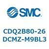 CDQ2B80-26DCMZ-M9BL3 薄形シリンダ CDQ2B80-26 SMC 52469952