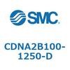 CDNA2B100-1250-D ロック付シリンダ/複動・片ロッド(オートスイッチ付) CDNA2B100 SMC 52589844