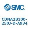 CDNA2B100-250J-D-A934 ロック付シリンダ/複動・片ロッド(オートスイッチ付) CDNA2B100 SMC 52590097
