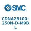 CDNA2B100-250N-D-M9BL ロック付シリンダ/複動・片ロッド(オートスイッチ付) CDNA2B100 SMC 52590106