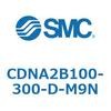 CDNA2B100-300-D-M9N ロック付シリンダ/複動・片ロッド(オートスイッチ付) CDNA2B100 SMC 52590151