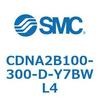 CDNA2B100-300-D-Y7BWL4 ロック付シリンダ/複動・片ロッド(オートスイッチ付) CDNA2B100 SMC 52590176